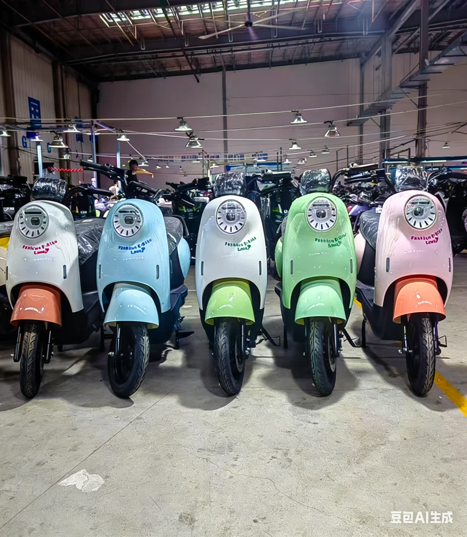 D40 Retro compact scooter