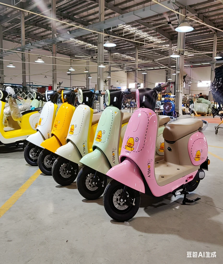 D41 Retro city scooter