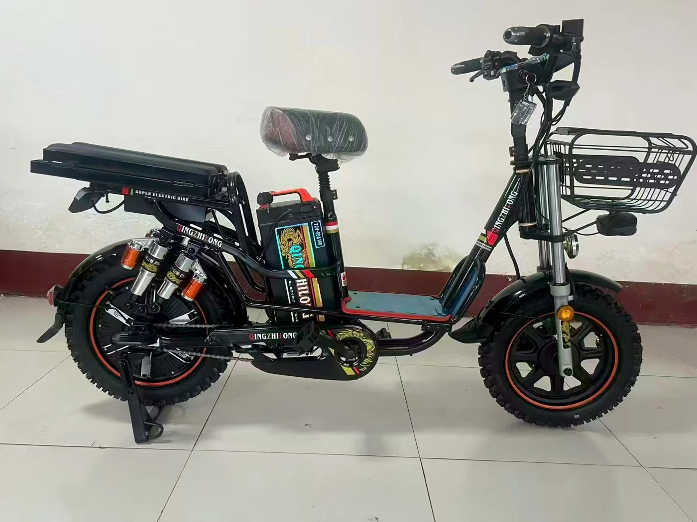 V2-D30 Long-seat lithium e-bike