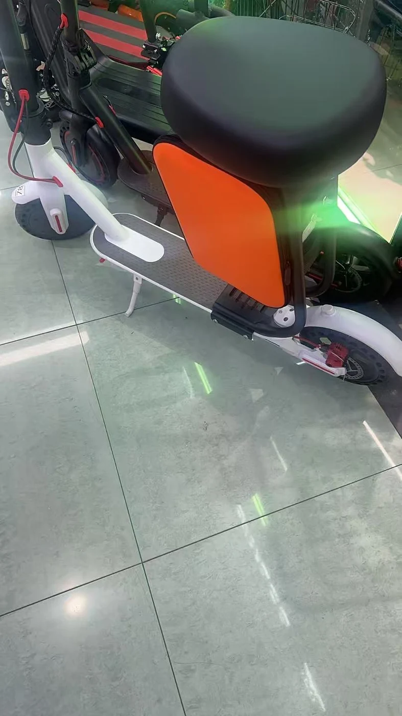 V6-H8 Red seated electric scooter